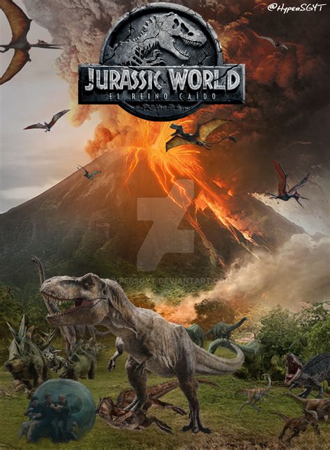 [FAN MADE] Jurassic World Fallen Kingdom Poster by HyperSGYT on DeviantArt