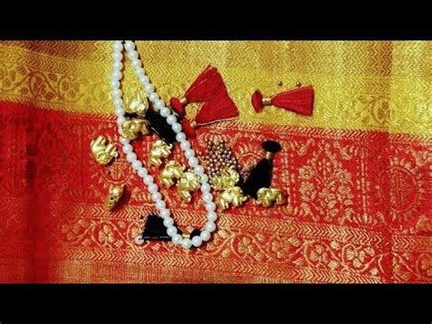 Saree Kuchu 215 Tassels Saree Kongu Pallu Design Quick Easy