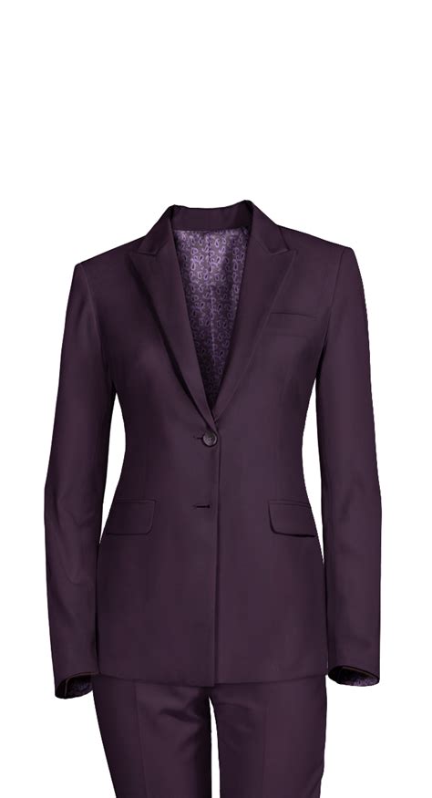 Dark Purple Pantsuit Sumissura