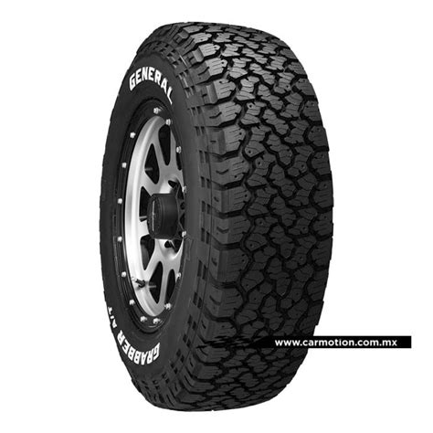 Llanta 265 70R17 General Tire Grabber ATX 121 118S 10PR Car Motion