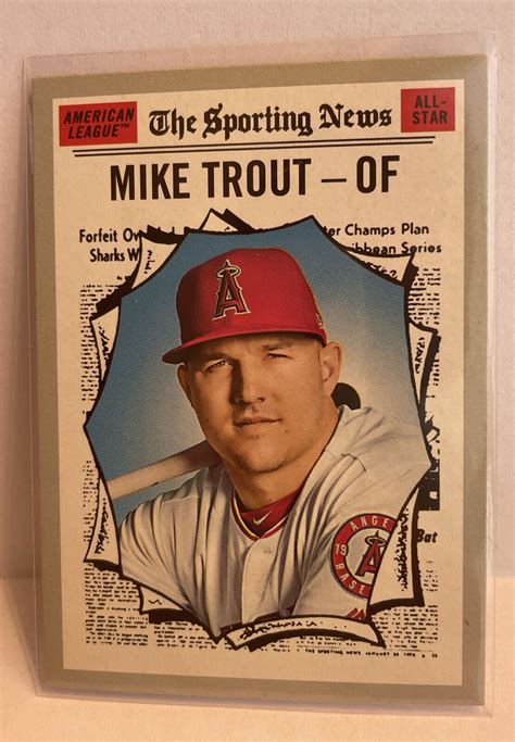 Topps Heritage Mike Trout For Sale Online Ebay