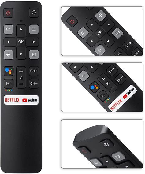 Universal RC802V Voice Remote For TCL Android TV 40S330 32S330 65Q637