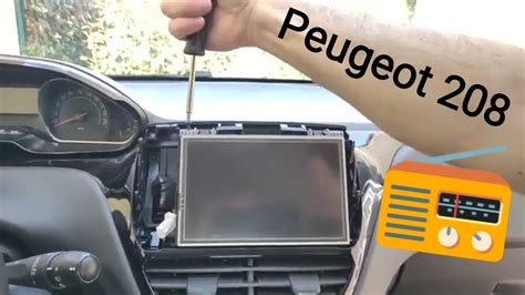 D Montage Autoradio D Origine Smeg Sur Peugeot Youtube