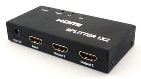 PremiumCord HDMI splitter 1 2 porty kovový s napájením 4K FULL HD 3D