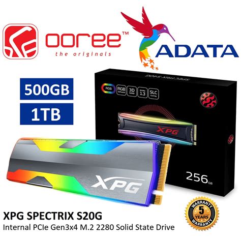 Adata Xpg Spectrix S G Spectrix S G Rgb Pcie Gen X M Ssd