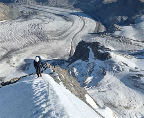 Piz Palü Ostpfeiler 3885m Bergsteigerschule Pontresina