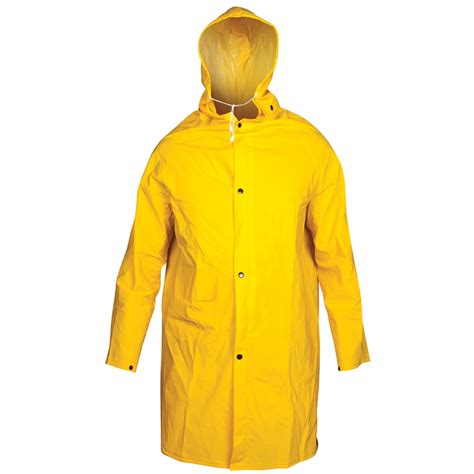 Raincoat Unisafe Pvc Length Xlge Yellow Iw Ye Xos