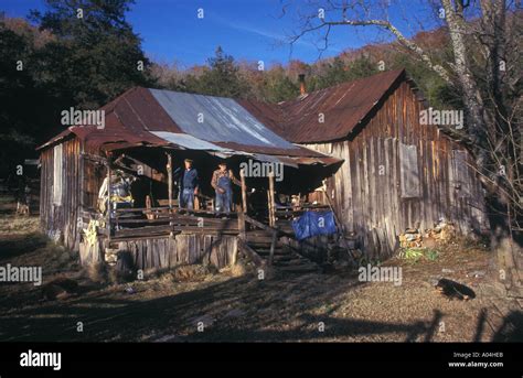 Hillbillies shack Arkansas USA Stock Photo: 3224042 - Alamy