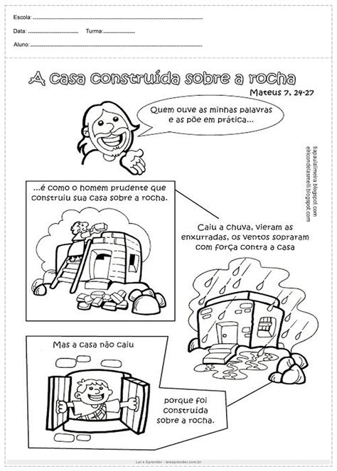 Atividades De Ensino Religioso Para Educação Infantil Sobre Valores