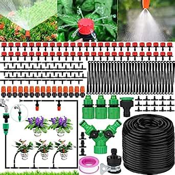 Mulevip Pcs Kit Irrigazione Per Giardino Sistema Di Irrigazione Da