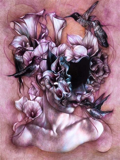 The Colored Pencil Drawings Of Marco Mazzoni Depict The Cycles Of