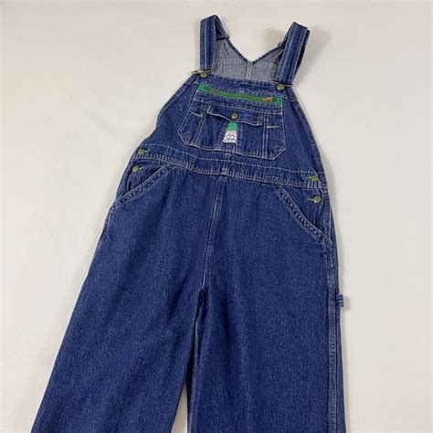 Vintage Denim Lady Liberty Overalls Tagged Size Depop