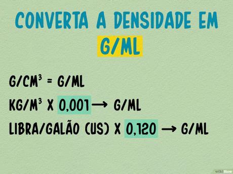 Como Transformar Ml Em Gramas - 3 Formas de Converter Mililitros para Gramas - wikiHow
