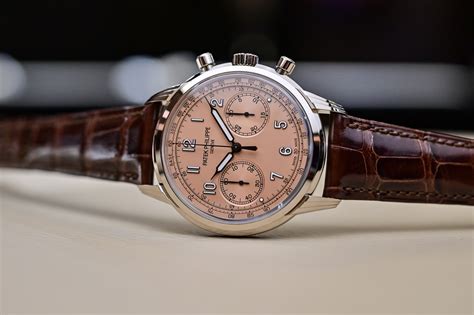 Hands On Patek Philippe G Perpetual Calendar Salmon Price