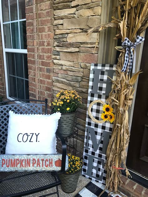 Best Buffalo Check Diy Fall Decor Ideas For