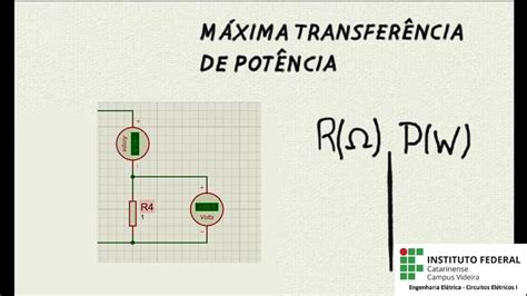 M Xima Transfer Ncia De Pot Ncia Youtube