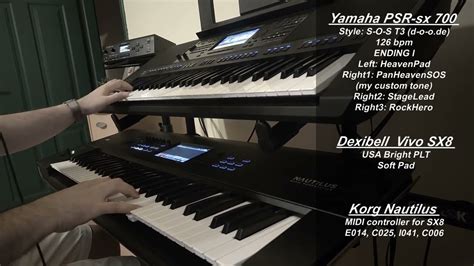 SOS, ABBA - @OfficialABBA instrumental cover on Yamaha PSR-sx 700, Korg ...