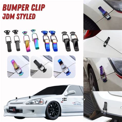 Jdm Bumper Clip Pcs Racing Car Deco Bodykit Spoiler Bonnet Car Boot