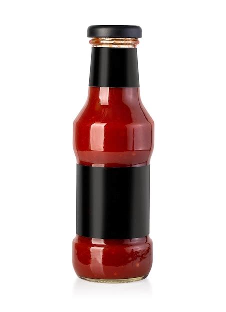 Premium Photo | Ketchup bottle isolated