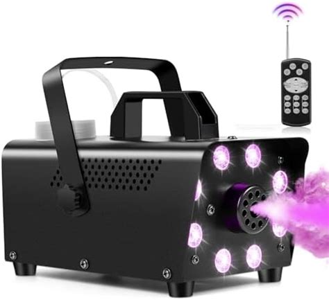 Amazon Agptek Smoke Machine Fog Machine With Colorful Led