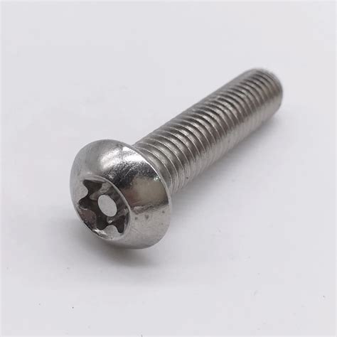 M2 M25 M3 Security Screws Tamper Resistant Pin In Torx Drive Button Head Socket Cap Torx Screws