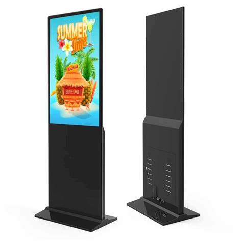 Floor Stand Digital Signage Advertising Lcd Display Touch Screen Kiosk