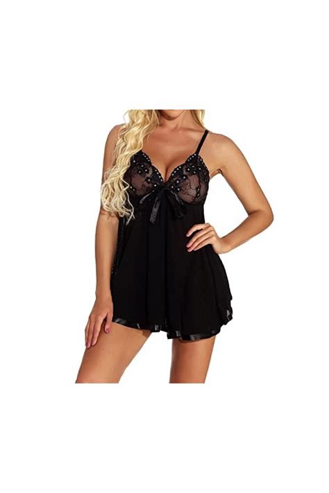 Nuisettes Sexy Femme Slutty Hot Babydoll Ouverte Grande Taille Ling