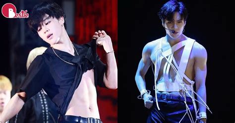 Nam idol Hàn diện đồ gợi cảm khoe body Jimin BTS Taemin quá sexy