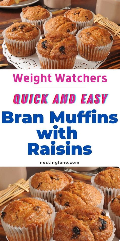 Weight Watchers Bran Muffins With Raisins Recipe In 2023 Weight