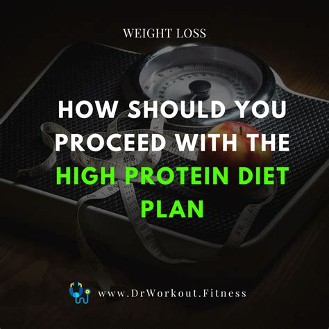 High Protein Diet Plan for Weight Loss | Dr Workout 