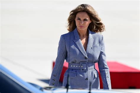 What Melania Trump wore her 18th week as first lady — her most fashion forward week yet