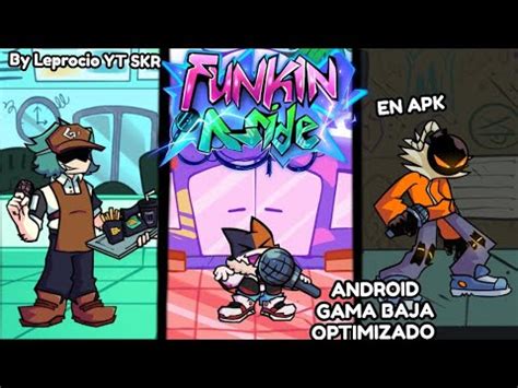 FNF Funkin A Side Android Port Optimizado Para Gama Baja Low End