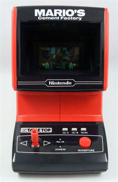 Nintendo - Table Top Game & Watch - Mario's Cement Factory (neuf en ...