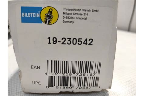 Задний амортизатор на Skoda Octavia A7 (с 2012), Bilstein 19-230542 ...