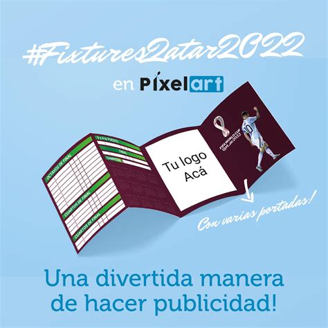 Pixel Art - Fixture Mundial Qatar 2022 con Publicidad...