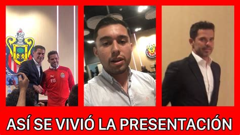 Seguimiento Al Nuevo Dt De Chivas Fernando Gago En Su Presentaci N