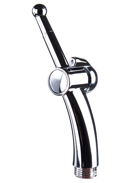 Metal Anal Enema Shower Attachment With Water Toggle Pulse Cocktails