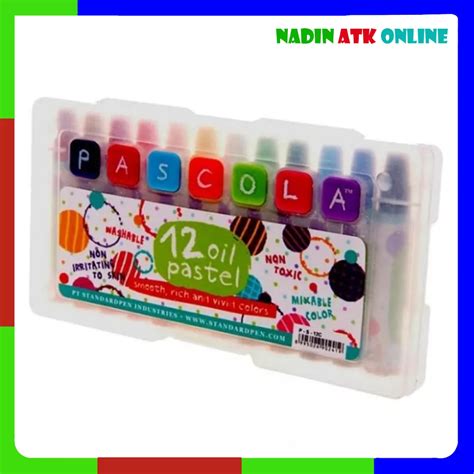 Jual Standard Pascola Oil Pastel Set Crayon Pewarna Coloring