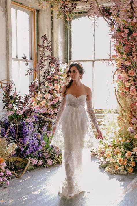 Claire Pettibone Bridal Collection Fall Cira Lombardo Wedding