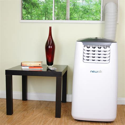 Newair 527 Sq Ft Portable Air Conditioner White Blue Gray Ac 14100e