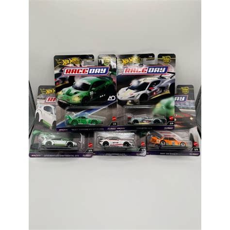 現貨Hotwheels 風火輪 HOT WHEELS 經典合金 汽車文化 RaceDay 一套5款 蝦皮購物