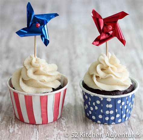 Patriotic Red Velvet Cupcakes 52 Kitchen Adventures