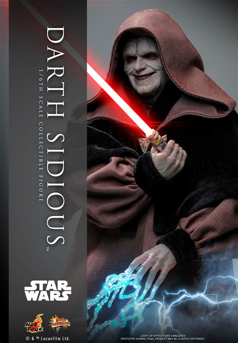 Star Wars Darth Sidious Scale Figure Hot Toys