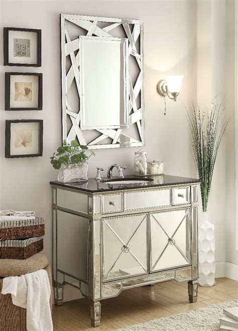 Silver Bathroom Vanity – Rispa