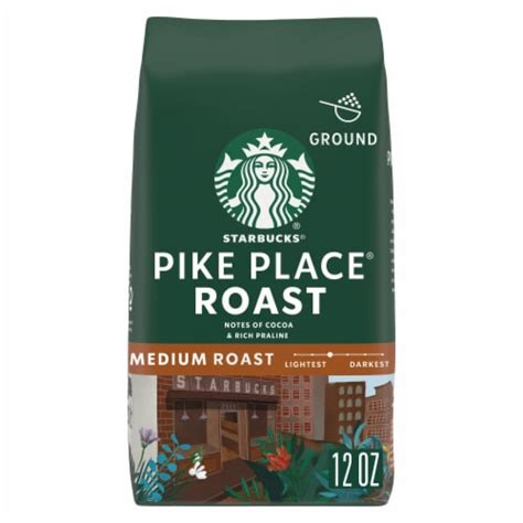 Starbucks Pike Place Medium Roast Ground Coffee 12 Oz Kroger