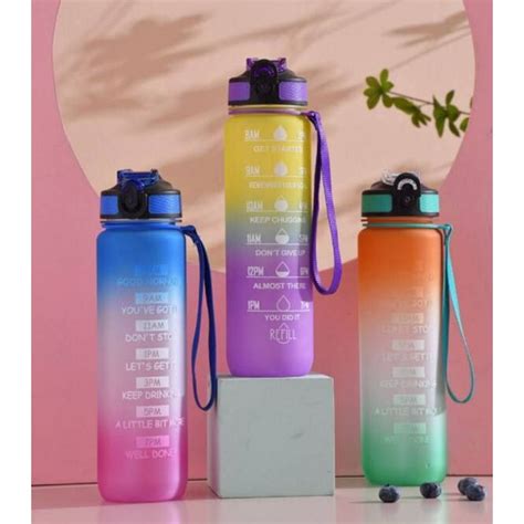 Jual Botol Gradasi Tritan Liter Botol Dua Warna L Botol Minum