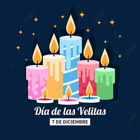 Vela De Dibujos Animados Dia De Las Velitas PNG Dibujos Dia De Las