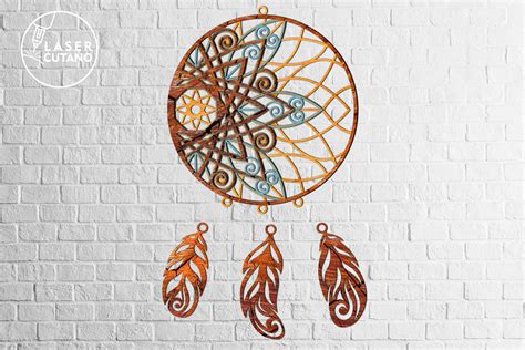 Laser Cut File Svg Dream Catcher Cricut Svg And Glowforge Svg Etsy