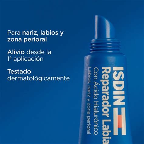 Isdin Reparador Protector Labial Fluido Con Ácido Hialurónico X 4GR