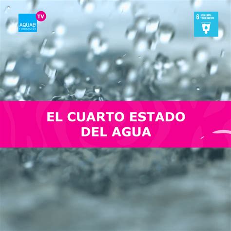 Los Estados Del Agua Y Su Proceso Fundación Aquae